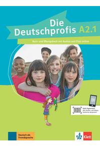 Copertă produs Die Deutschprofis A2.1. Kurs- und &Uuml;bungsbuch mit Audios und Clips online