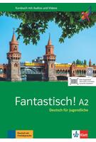 Imagine produs Fantastisch! A2. Kursbuch mit Audios und Videos