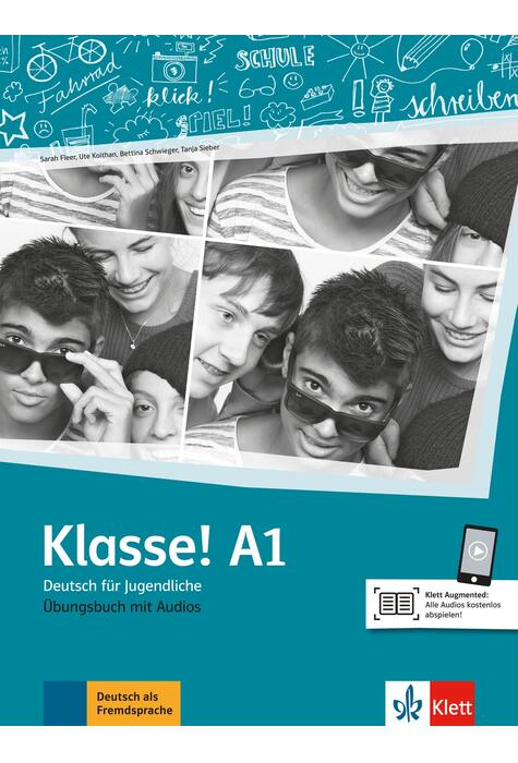 Copertă produs Klasse! A1. &Uuml;bungsbuch mit Audios
