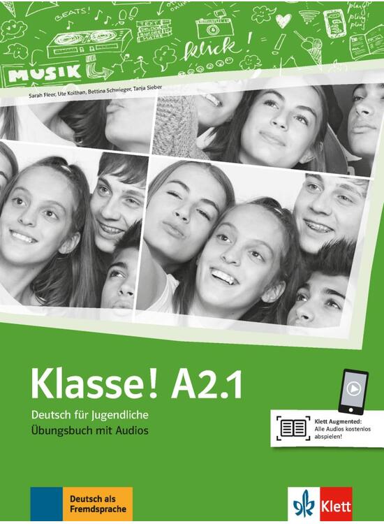 Copertă produs Klasse! A2.1. &Uuml;bungsbuch mit Audios - gallery big 1