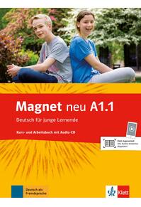 Copertă produs Magnet neu A1.1, Kurs-/Arbeitsbuch + CD