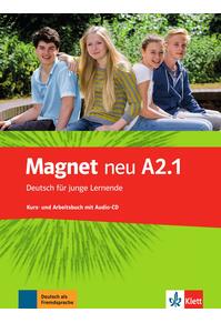 Copertă produs Magnet neu A2.1. Kurs- und Arbeitsbuch mit Audio-CD