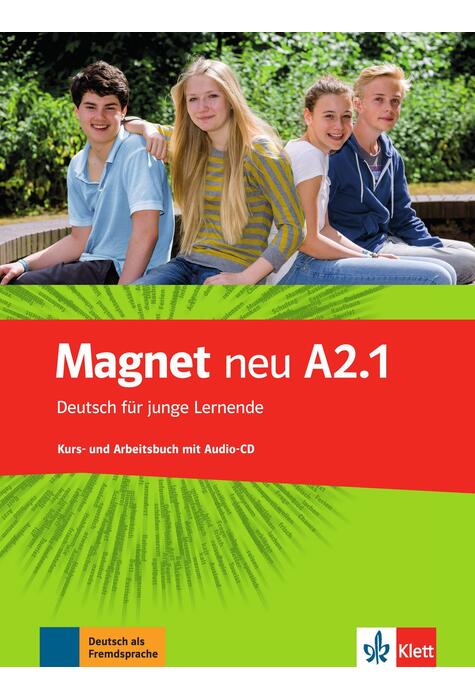 Copertă produs Magnet neu A2.1. Kurs- und Arbeitsbuch mit Audio-CD