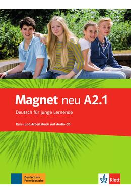 Copertă produs Magnet neu A2.1. Kurs- und Arbeitsbuch mit Audio-CD