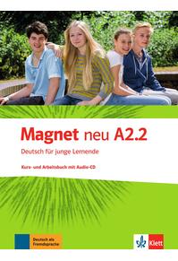 Copertă produs Magnet neu A2.2, Kurs-/Arbeitsbuch + CD