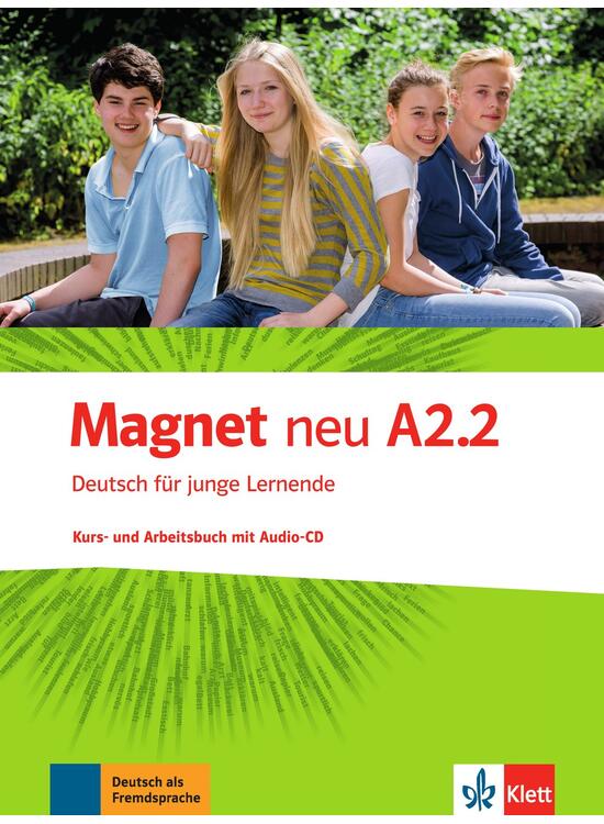 Copertă produs Magnet neu A2.2, Kurs-/Arbeitsbuch + CD - gallery big 1