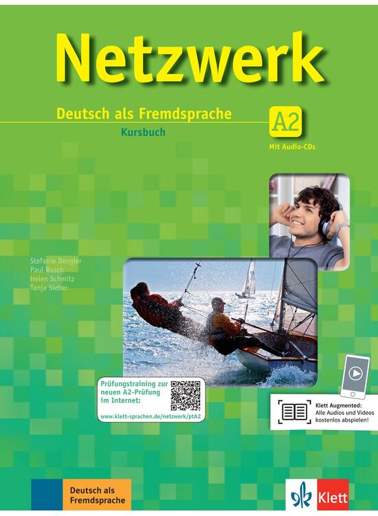 Copertă produs Netzwerk A2,  Kursbuch Gesamtband + 2 CDs - gallery big 1