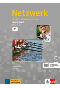 Copertă produs Netzwerk B1, Arbeitsbuch + 2 CDs