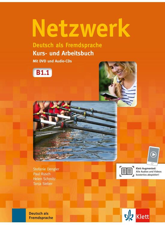 Copertă produs Netzwerk B1.1 Kurs- und Arbeitsbuch mit DVD und 2 Audio-CDs - gallery big 1