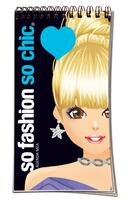Imagine produs So Fashion So Chic - My Notebook - Bleu