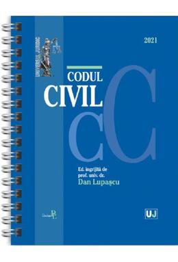 Copertă produs Codul civil 2021 (ediție spiralată)