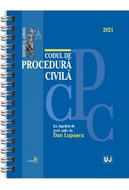 Copertă produs Codul de procedură civilă 2021 (ediție spiralată)