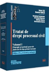 Copertă produs Tratat de drept procesual civil (Vol. 1)