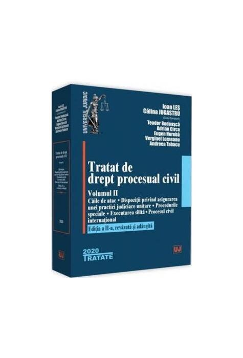 Copertă produs Tratat de drept procesual civil (Vol. 2)