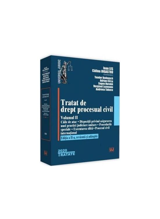 Copertă produs Tratat de drept procesual civil (Vol. 2) - gallery big 1