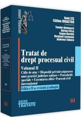 Copertă produs Tratat de drept procesual civil (Vol. 2)