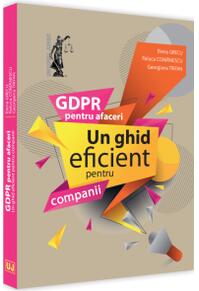 Copertă produs GDPR pentru afaceri. Un ghid eficient pentru companii
