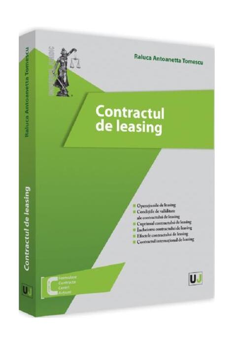 Copertă produs Contractul de leasing