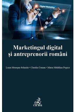 Copertă produs Marketingul digital și antreprenorii rom&acirc;ni