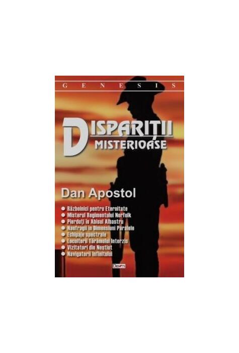 Copertă produs Dispariții misterioase