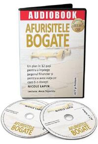 Copertă produs Audiobook. Afuristele bogate. Un plan &icirc;n 12 pași pentru a &icirc;nțelege jargonul financiar și pentru a avea viața pe care ți-o dorești