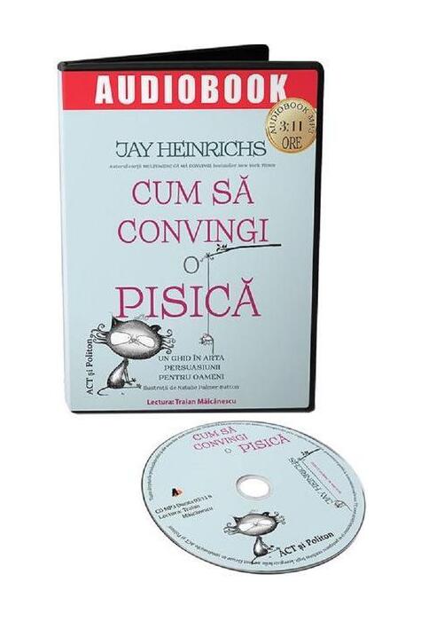 Copertă produs Audiobook. Cum să convingi o pisică