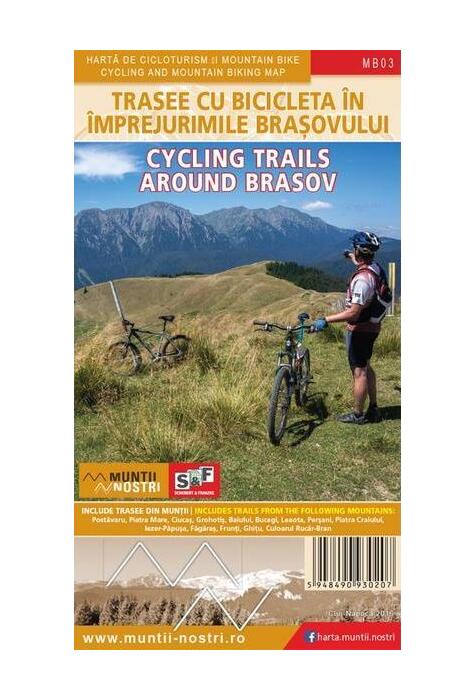 Copertă produs Trasee cu bicicleta &icirc;n &icirc;mprejurimile Brașovului
