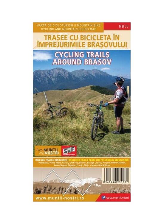 Copertă produs Trasee cu bicicleta &icirc;n &icirc;mprejurimile Brașovului - gallery big 1