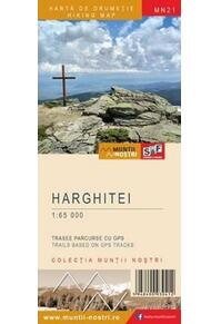 Copertă produs Munții Harghitei. Hartă de drumeție