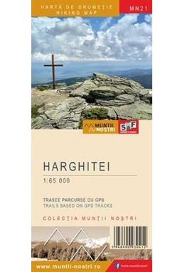 Copertă produs Munții Harghitei. Hartă de drumeție