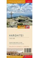 Imagine produs Munții Harghitei. Hartă de drumeție
