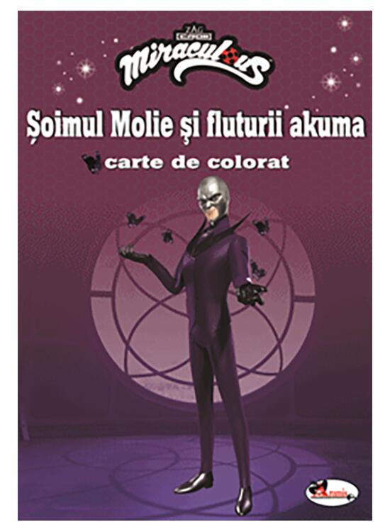 Copertă produs Șoimul Molie și fluturii akuma. Carte de colorat - gallery big 1