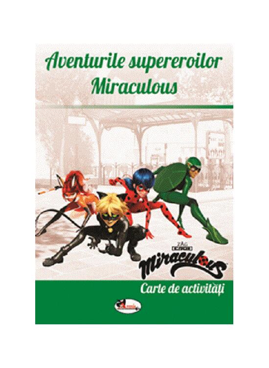 Copertă produs Aventurile supereroilor Miraculous. Carte de activități - gallery big 1