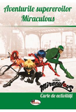 Copertă produs Aventurile supereroilor Miraculous. Carte de activități
