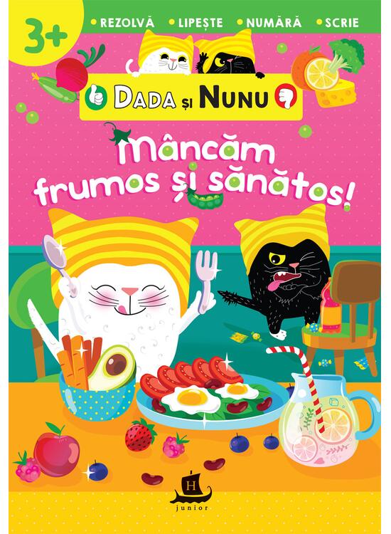 Copertă produs Dada și Nunu &ndash; M&acirc;ncăm frumos și sănătos - gallery big 1