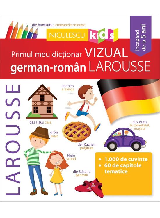 Copertă produs Primul meu dicționar VIZUAL german-rom&acirc;n LAROUSSE - gallery big 1