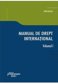Copertă produs Manual de drept internațional. Vol. I