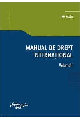 Copertă produs Manual de drept internațional. Vol. I