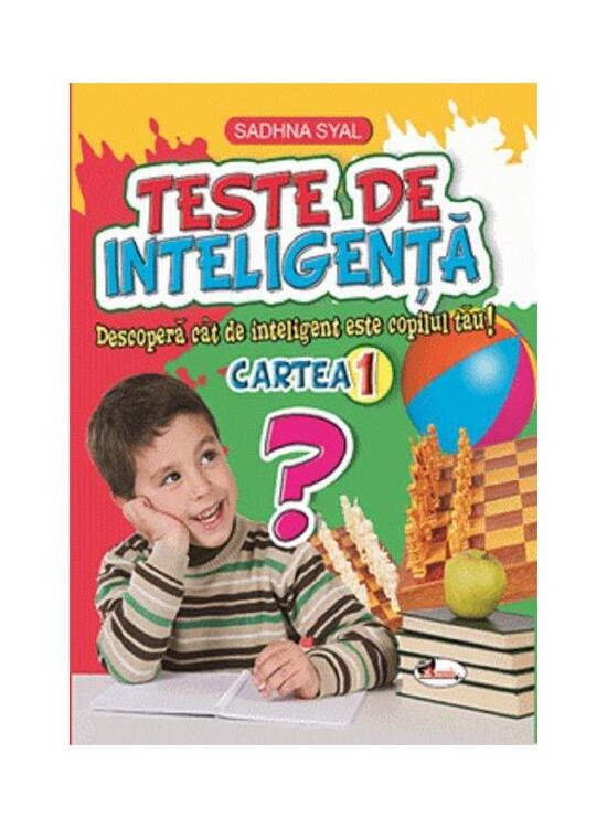 Copertă produs Teste de inteligență. Cartea 1 - gallery big 1