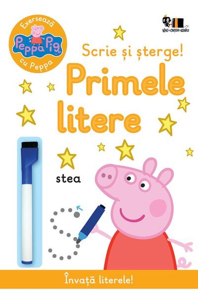 Scrie și șterge! Primele litere