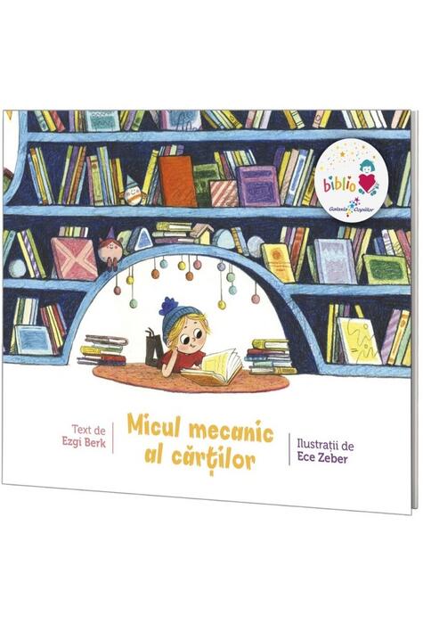 Copertă produs Micul mecanic al cărților