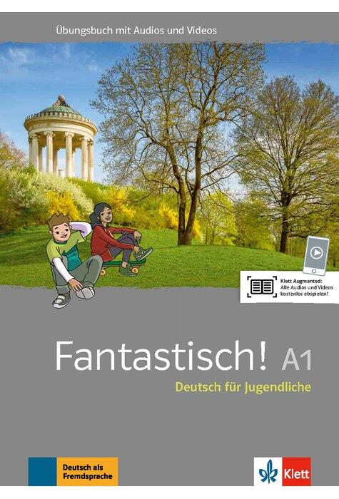 Copertă produs Fantastisch! A1 &Uuml;bungsbuch mit Audios und Videos