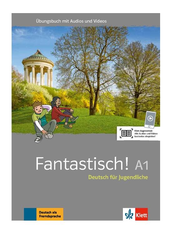 Copertă produs Fantastisch! A1 &Uuml;bungsbuch mit Audios und Videos - gallery big 1