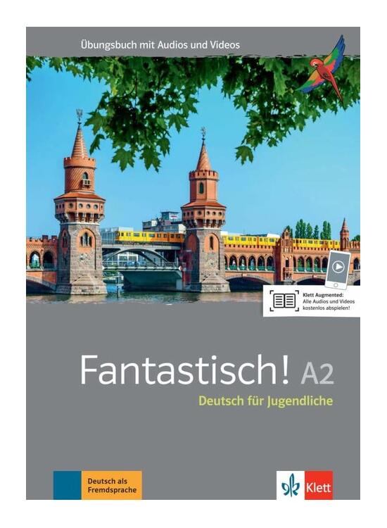 Copertă produs Fantastisch! A2, &Uuml;bungsbuch mit Audios und Videos - gallery big 1