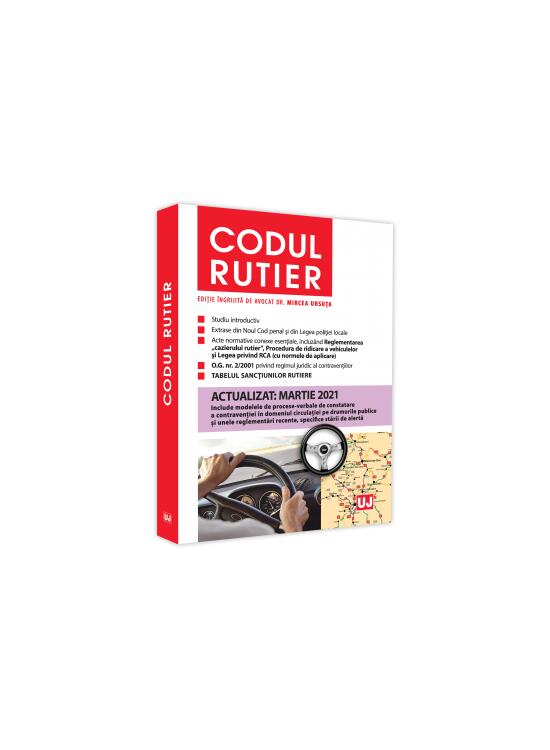 Copertă produs Codul rutier. Actualizat: martie 2021 - gallery big 1