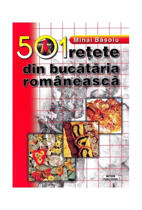 Copertă produs 501 rețete din bucătăria românească