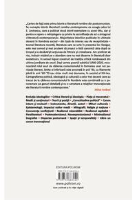 Copertă produs Istoria literaturii rom&acirc;ne contemporane 1990-2020