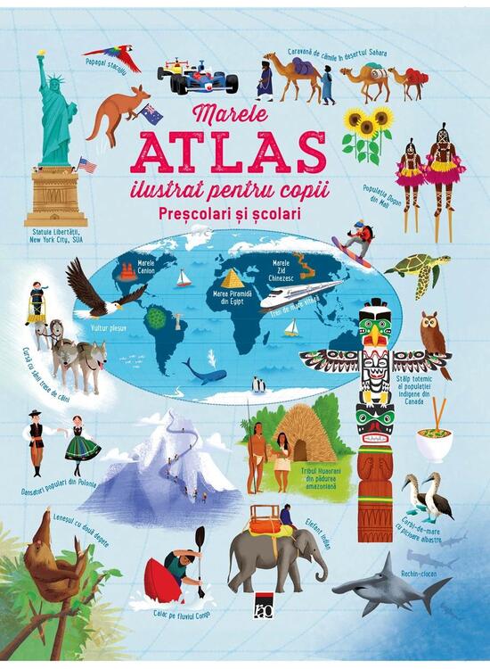 Copertă produs Marele atlas ilustrat pentru copii - gallery big 1