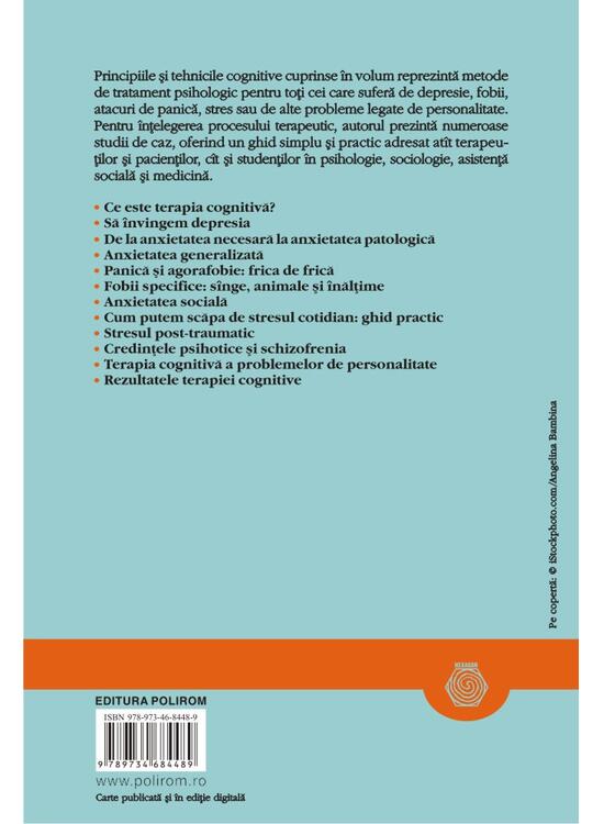 Copertă produs Terapiile cognitive. Cum să acţionăm asupra propriilor g&icirc;nduri - gallery big 2