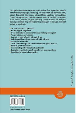 Copertă produs Terapiile cognitive. Cum să acţionăm asupra propriilor g&icirc;nduri